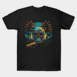 halloween skull T-Shirt